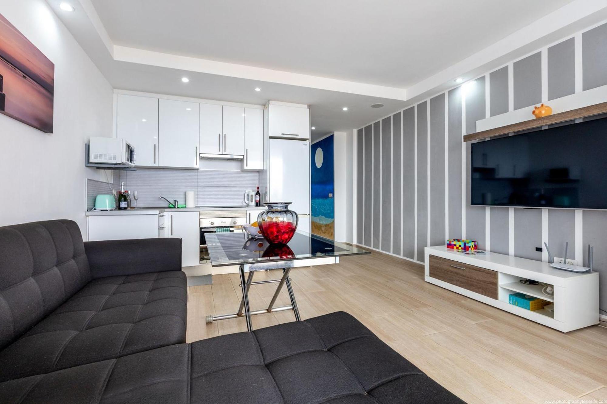 Ocean View Apartment With Large Terrace And Netflix Smart Tv Costa Adeje المظهر الخارجي الصورة
